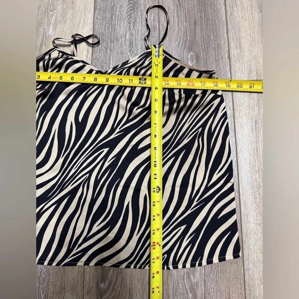 J. Crew chic zebra